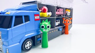 [トミカ]☆世界の高級な車のミニカーを開封してコンボイへ収納☆ホンダ sprunki｜Tomica \