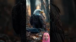 Bald Eagle  VS  Animal (Falcon,Vulture, crow)#hybrid #animals@WildBrawls