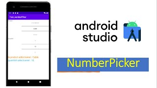 NumberPicker | Android Studio