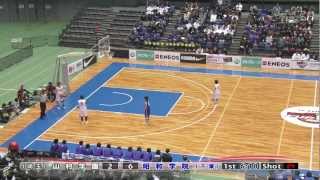 高校バスケ選抜大会2012 女子3位決定戦 山村学園 vs 昭和学院