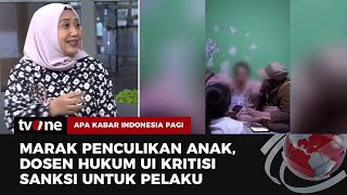 Faktor Hukuman Tidak Membuat Pelaku Kejahatan Jera? Ini Kata Dosen Hukum UI | AKIP tvOne