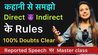 Direct Indirect | Reported Speech | Narration In Hindi - Day 56
