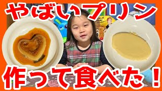 【勝手に食レポ】レンジで超簡単！死ぬほど絶品「やばいプリン」を作って食べてみた！【ヤバイ】