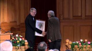 Gino Strada receives the Right Livelihood Award 2015, the \