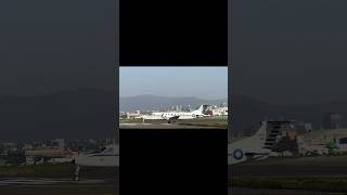 TSA松山機場，3/12，ROCAF/1907/Beechcraft 1900，起飛進場。#taiwan #shorts #airplane