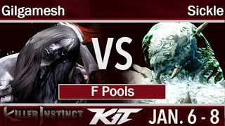 KIT17  - NoScope | Gilgamesh (Hisako) vs TBS | Sickle (Glacius) F Pools - Killer Instinct