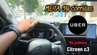 Meta de corridas na prática.. daily vlog UBER