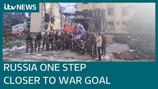 Russia a step closer to stated goal of seizing Donbas region after capturing Lysychansk | ITV News