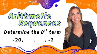 Find a Missing Term in an Arithmetic Sequence (Not Given Consecutive Terms)