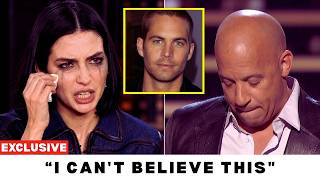 After The Reunion, Paul Walker's Daughter COMPLETELY Exposes Vin Diesel
