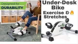 Sunny Health & Fitness Magnetic Portable Under Desk Elliptical Machine🔥🔥