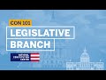 Article I The Legislative Branch | Constitution 101