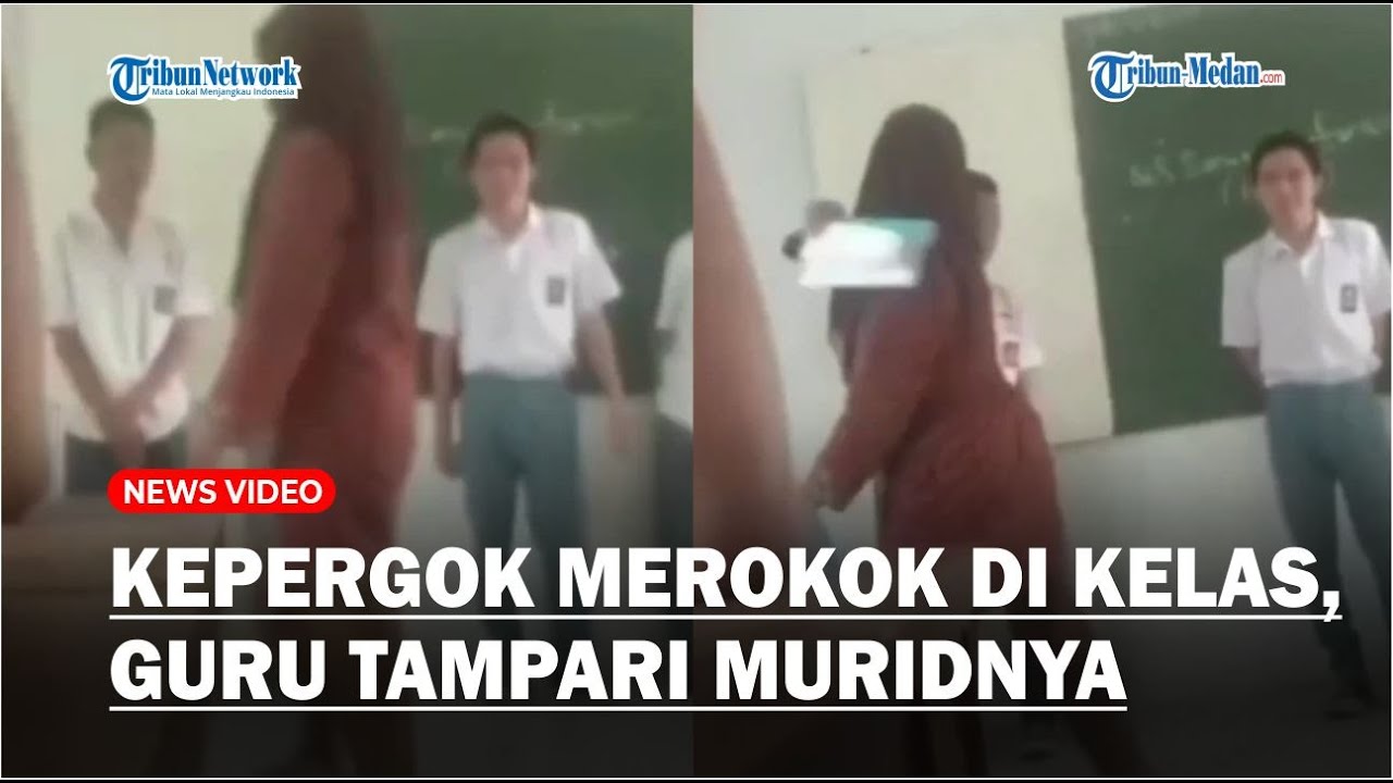 Kepergok Merokok Di Kelas, Guru Ini Tampari Muridnya Dan Izinkan Murid ...