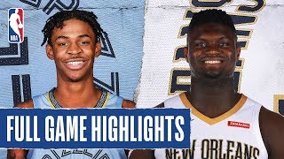 GRIZZLIES at PELICANS | FULL GAME HIGHLIGHTS | January 31, 2020