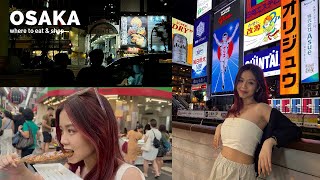 Cess Travels | Osaka 2023 ✈️ (part 1: where to eat and shop)