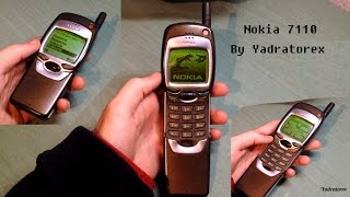 Nokia 7110 retro review (old ringtones \u0026 games [snake]). Vintage brick phone from 1999