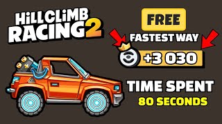 Fastest Way to Unlock the CC-EV Mastery -  Hill Climb Racing 2