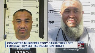 Tony Carruthers set to be executed Thursday
