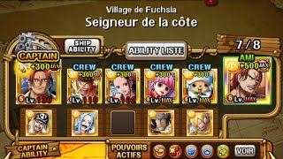 [Grand Voyage] Fushia Sea Monster lv5 ultra low investment anni shanks team ! OPTC/トレクル