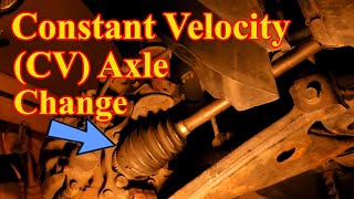 CV Axle Change Passenger Side on an AWD Mitsubishi Endeavor DIY