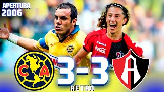 SHOW de GOLAZOS en el COLOSO de SANTA ÚRSULA 🏟️🦅 América 3-3 Atlas 🦊 Cuartos vuelta - Apertura 2006