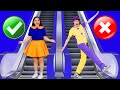 Take the Escalator Song &Two Copycat | Educational Kids Songs | Kids Funny Songs