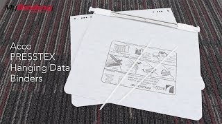 Acco PRESSTEX Hanging Data Binders