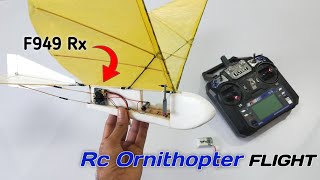 Rc Mechanical Bird Flight Video #ornithopter