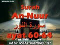 127 Dato' Ustaz Shamsuri 2003/02/18 - Surah An Nuur ayat 60-64 NE3