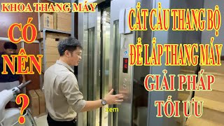 Mẫu Thang Máy Gia Đình Lồng Kính Đẹp Lắp Đặt Tại Hồ Chí Minh