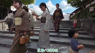 Japan Kyoto 日本京都 八坂神社本殿 Walk