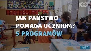 Jak państwo pomaga uczniom? 5 programów | Onet100