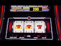 shocking back to back jackpots on blazing sizzling 777 slot machine in high limit room