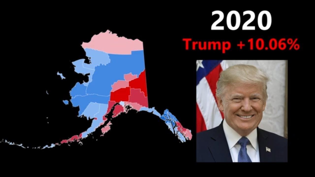 How Alaska Has Voted In Each Presidential Election | Visualized - YouTube