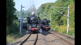 Sonderzüge und Lokparade beim 27 Heizhausfest im SEM Chemnitz 2018