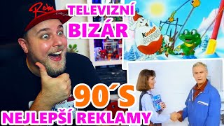 NEJLEPŠÍ KULTOVNÍ STARÉ REKLAMY Z DEVADESÁTEK - TELEVIZNÍ BIZÁR #5