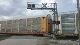 Q640-24 (UP 5410, UP 6952, CSX 4436) @ New Ross, IN