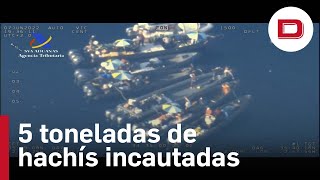 La Agencia Tributaria incauta cinco toneladas de hachís en una operación en el Estrecho de Gibraltar