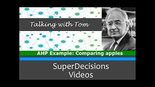 Thomas Saaty: AHP Example - Comparing apples