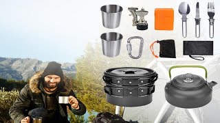 5 лучших наборов посуды для кемпинга/best dishes for camping с AliExpress