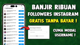 Followers Indonesia Gratis‎️‍🔥 Cara Menambah Followers Instagram Gratis 2024 Tan