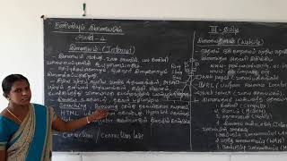 III தமிழ் - கணினியும் இணையமும்(அலகு 4 - இணையம், இணையதளம் \u0026 HTML)