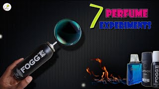 7 Amazing Science Experiments And Tricks With Perfume || Perfume Experiments