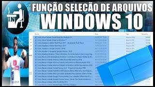 Como Usar o Windows Explorer e As Funções de Selecionar Arquivos no Windows 10