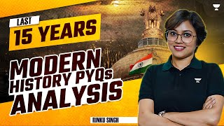 [Marathon] Last 15 Years Modern History PYQs Analysis | UPSC Prelims 2024 | By Rinku Singh