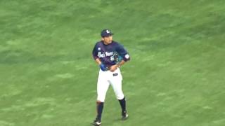 2017.05.13 埼玉西武 田代将太郎 ファインプレーで球場を盛り上げる