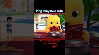 Ping Pong Beef Balls (Part 2) #nailong #奶龙 #cartoon #3danimation