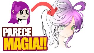 TUTORIAL como DIBUJAR CABELLO Anime en 【IBIS PAINT X】