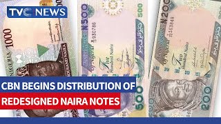 CBN Begins Official Distribution of New Naira Notes
