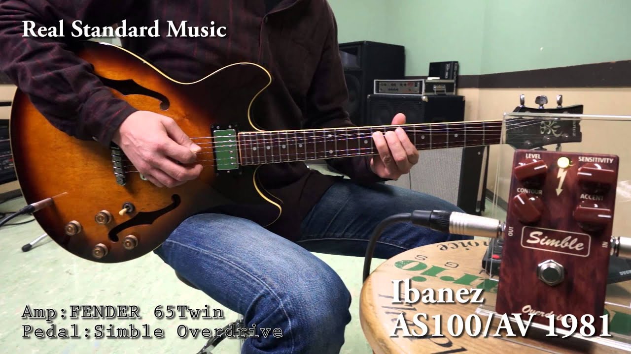 Ibanez As100 Av 1981 Youtube